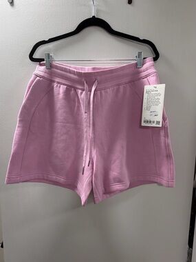 lululemon athletica Soft Pink Drawstring Athletic Shorts